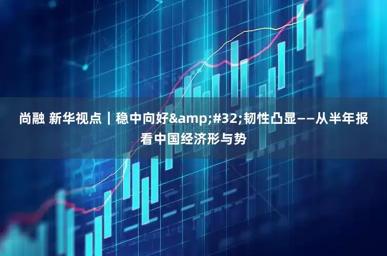 尚融 新华视点｜稳中向好&#32;韧性凸显——从半年报看中国经济形与势